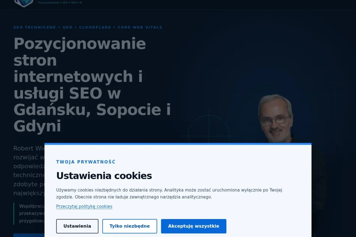 Podgląd strony SEO,GEO,AI